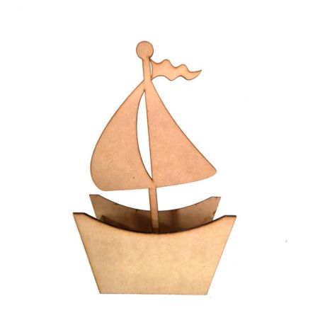 BARCOS CON VELA 20X9X30cm