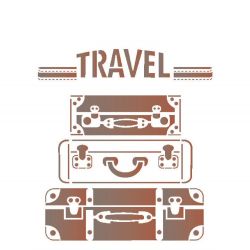 STENCIL TRAVEL 15X20