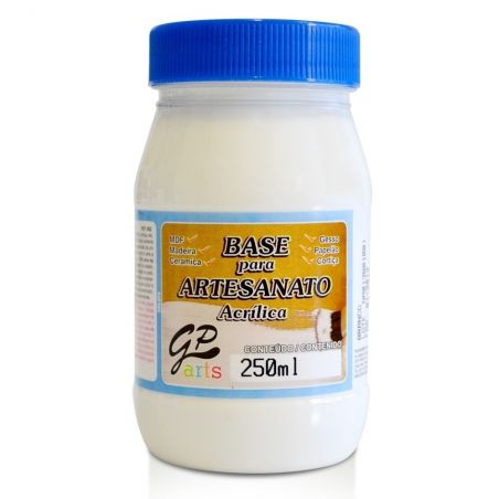 BASE PARA ARTESANIA GP ARTS BLANCO -  (250ML)