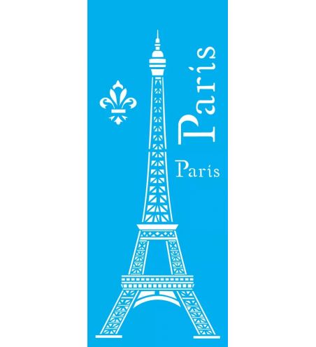 STENCIL TORRE EIFFEL 17X42